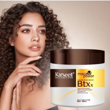 Tratamento capilar BTX  karseell para fios mais hidratados