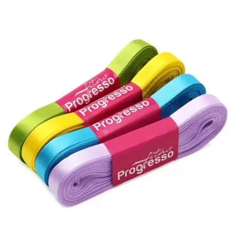 (CF002-10M)Fita de Cetim N.02 Progresso 10mm com 10mts.