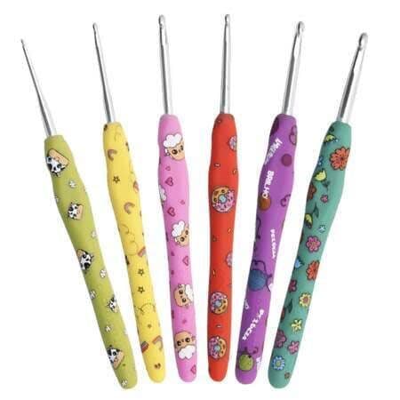 Agulha de Crochê Amigurumi Soft Emborrachada Círculo