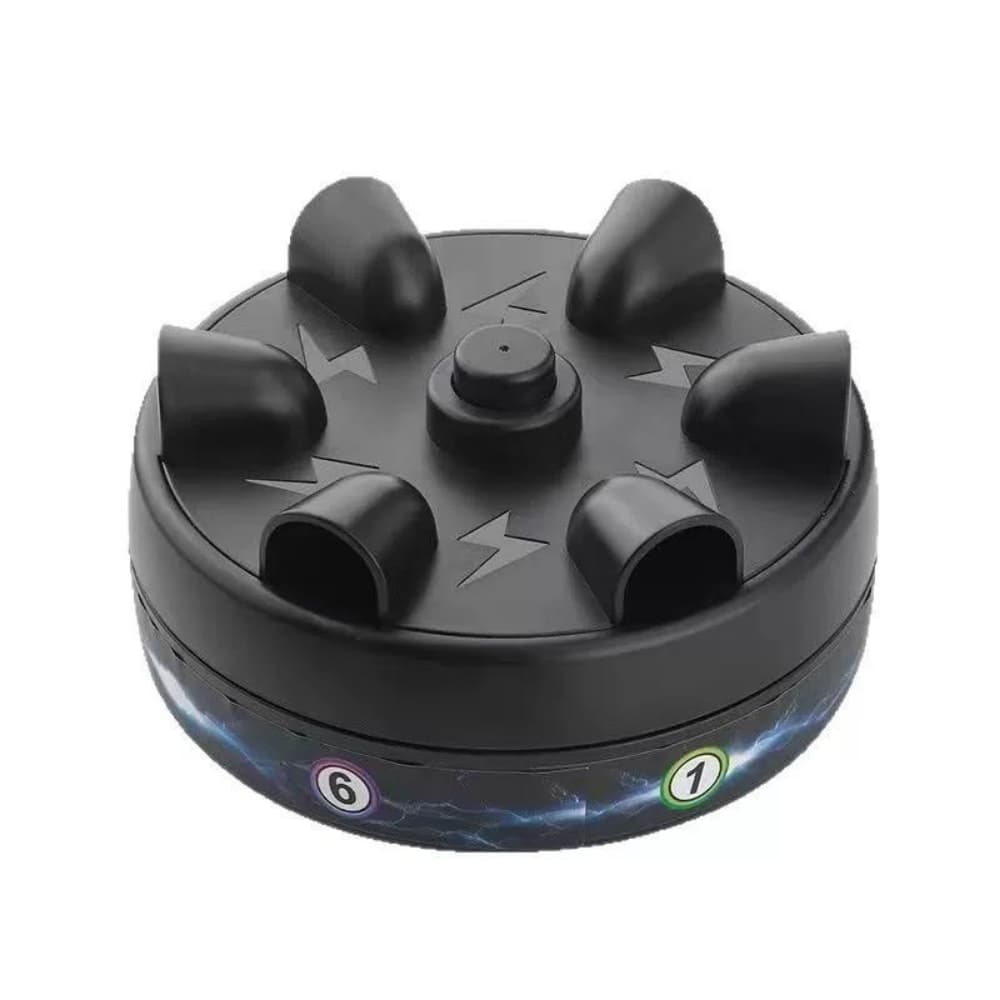 Jogo Detector de Mentira com Choque - Estilo Roleta para 6 Pessoas Familia Passatempo Amigos