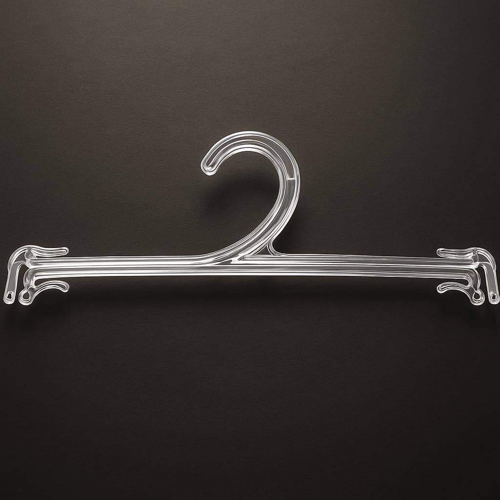 Kit 120 - Cabides para Lingerie em Acrílico - Transparentes