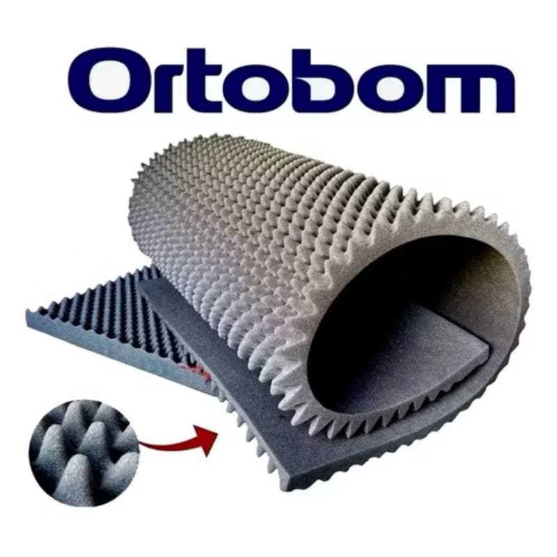 Pillow Top Massageador Colchonete Caixa De Ovo Casca De Ovo Anti-escaras Ortobom Solteiro