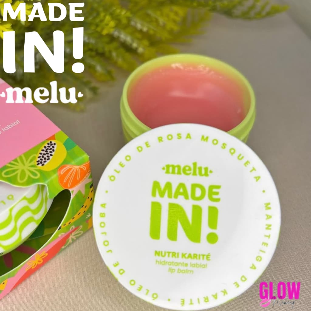 Hidratante Labial Nutri Karite MADE IN by Melu Ruby Rose 15g