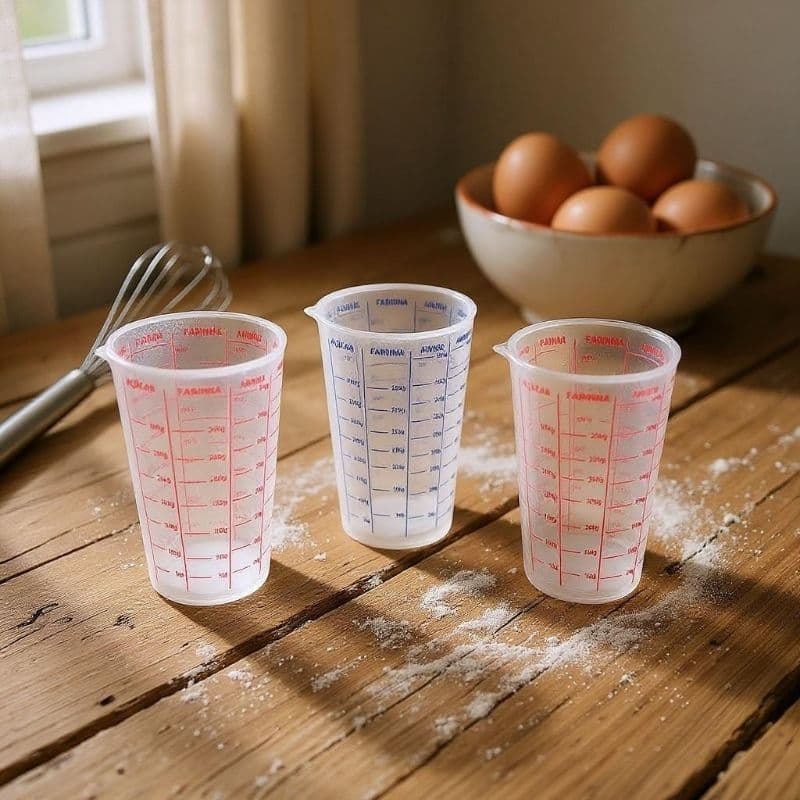 Copo Medidor - Plástico 500ml - Dosador, medida para as receitas