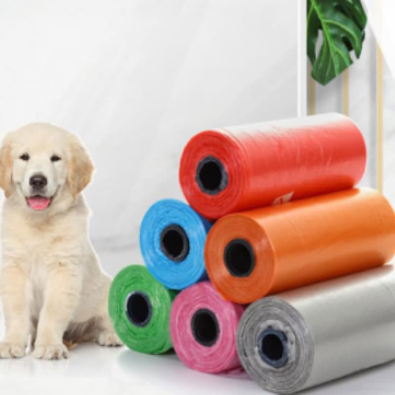 150 Refil Saco Prático Biodegradável Para Animais De Estimação Saquinho Pet Promoção