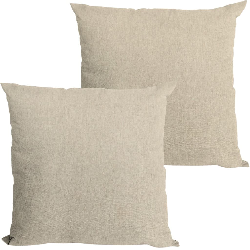 Kit Com 2 Capas De Almofadas Decorativas 45x45 Linho