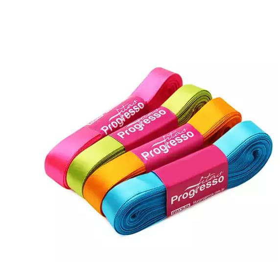 (CF003-10M)Fita de Cetim N.03 Progresso 15mm com 10mts.