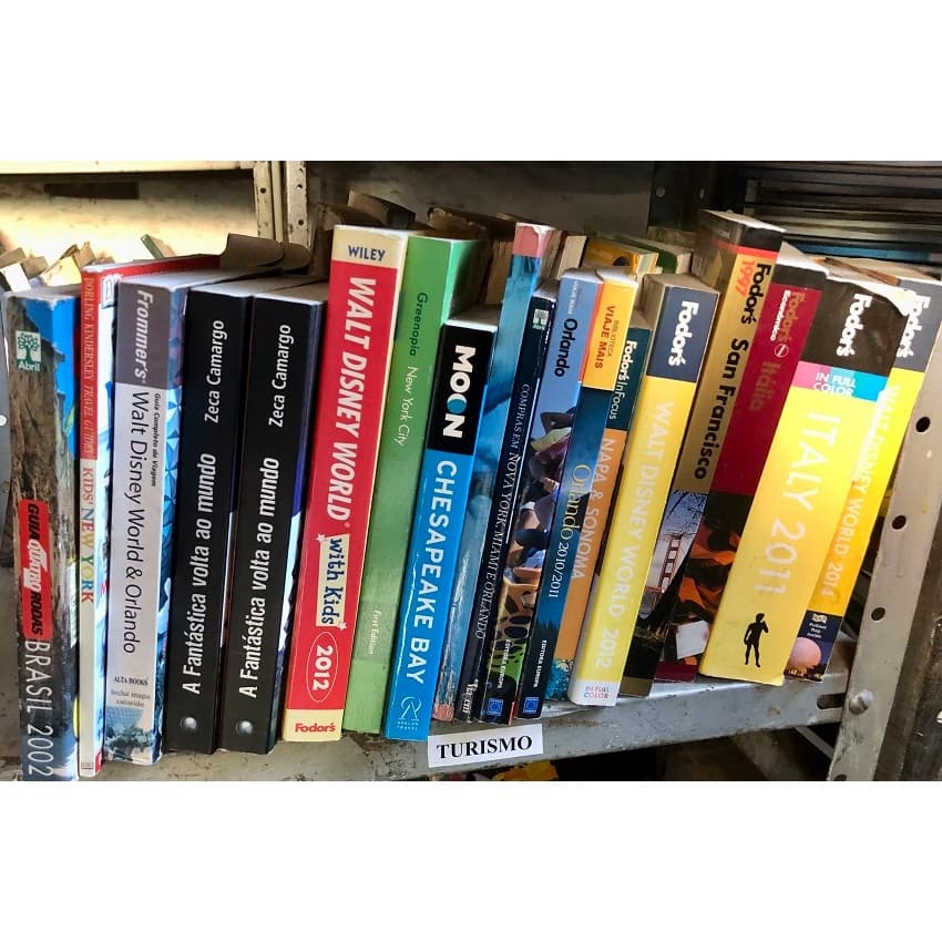 Livros de Turismo * Guia Vários Países e Cidades - EUA - CANADÁ - FRANÇA - ESPANHA - AMÉRICA DO SUL Etc * Escolha