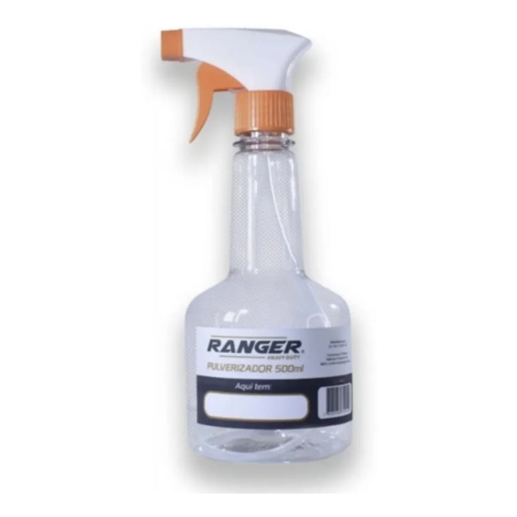 Pulverizador Borrifador Spray Transparente 500mls  Ranger