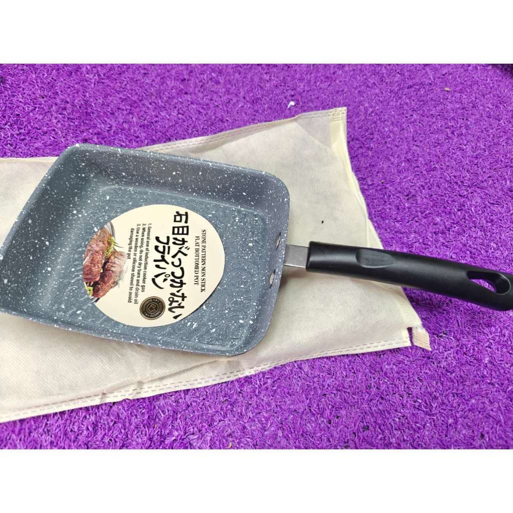 Frigideira Antiaderente Panela Japonesa Antiaderente Fritadeira Multifuncional Ovo Hambúrguer Panqueca grosso Cerâmica