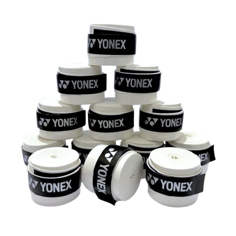 Overgrip Yonex SuperGrap Kit 15 Unidades Branco, Beach Tennis e Tênis