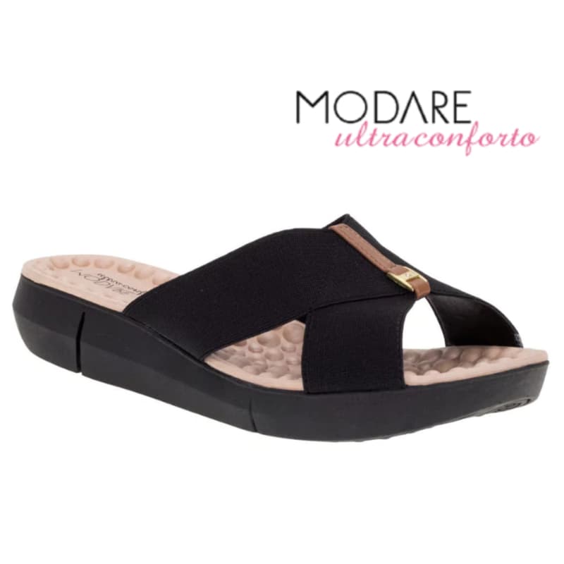 Chinelo Ortopédico Feminino Modare Slide Confortável para Esporão com Elástico