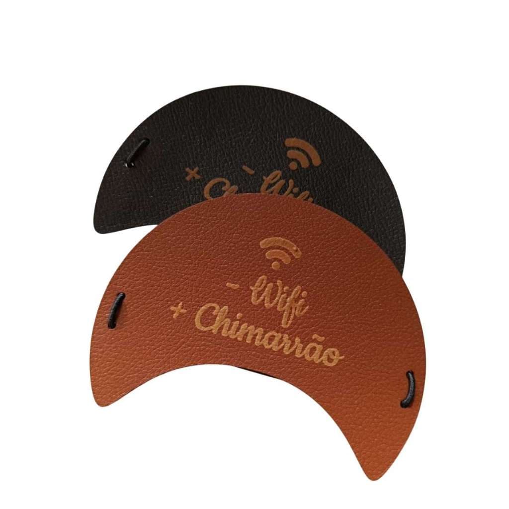 TAPA ERVA Em Couro Sintetico