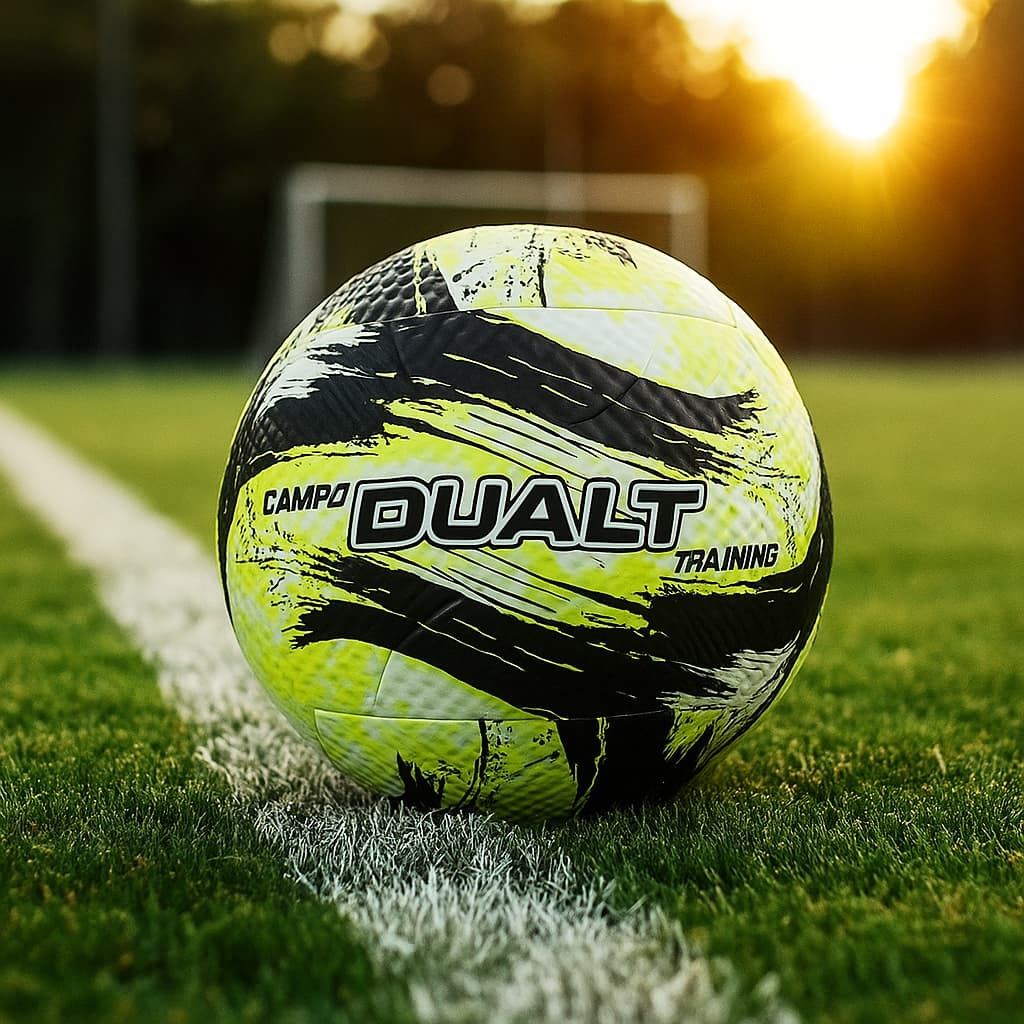 Bola Futebol de Campo Dualt Training PVC Resistente