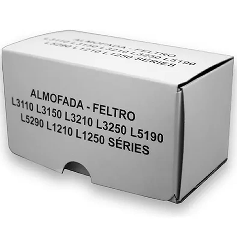 Almofada Esponja Feltro Para L3110 L3150 L3260 L3250 L5190 L5290