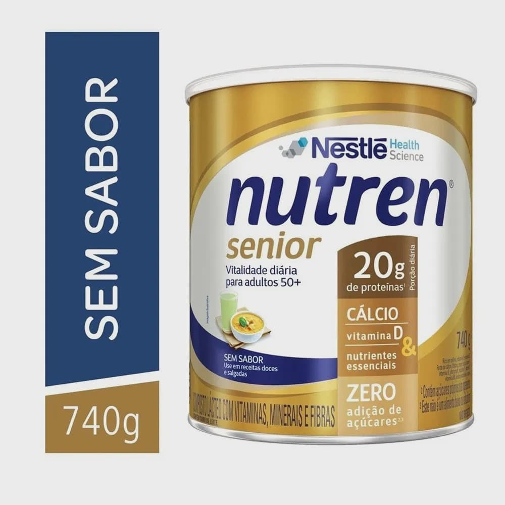 Nutren Sênior Sem Sabor 740Gr ORIGINAL