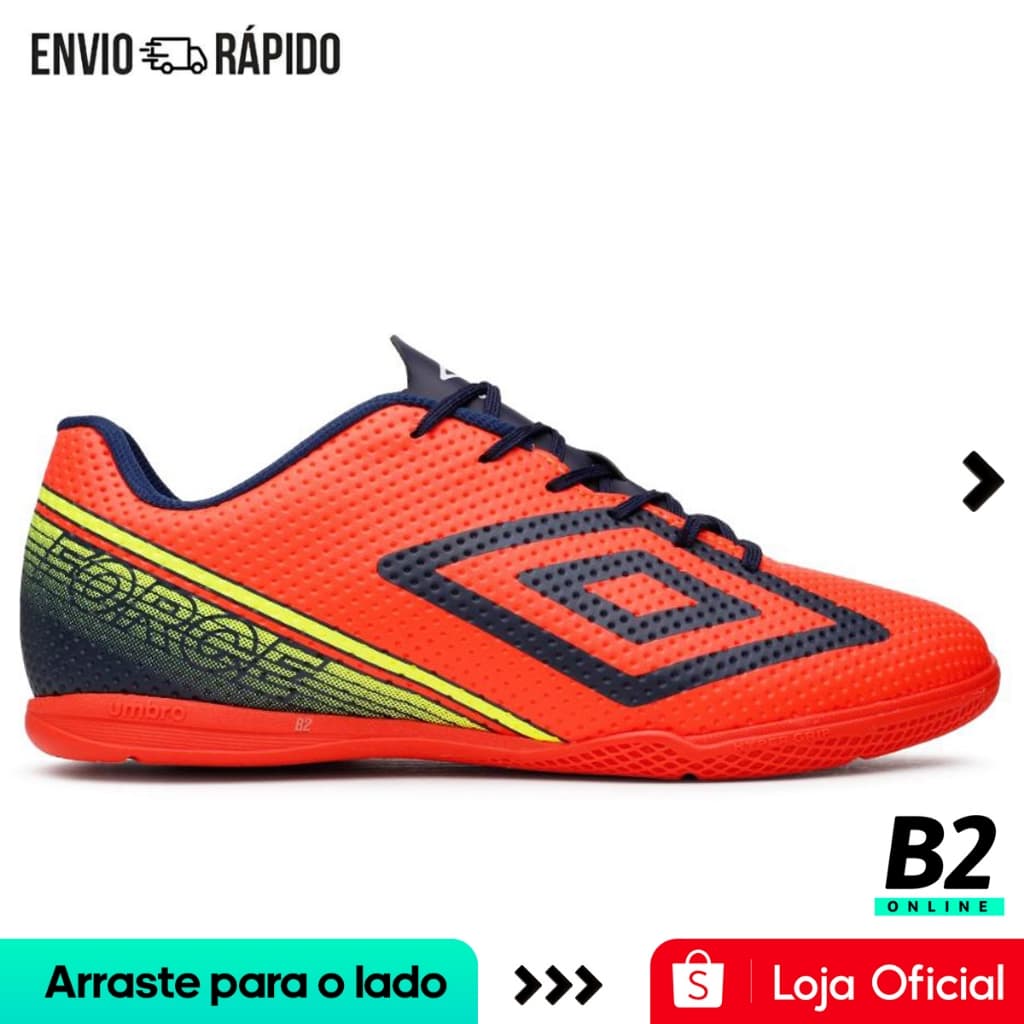 Chuteira Futsal Umbro Force Masculina 100% Original Com Nota Fiscal e Garantia