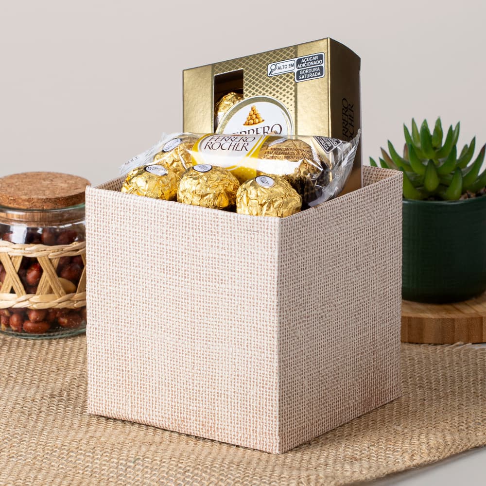 Cachepot Quadrado Pote 12 Para Flores e Presentes (05 unidades)