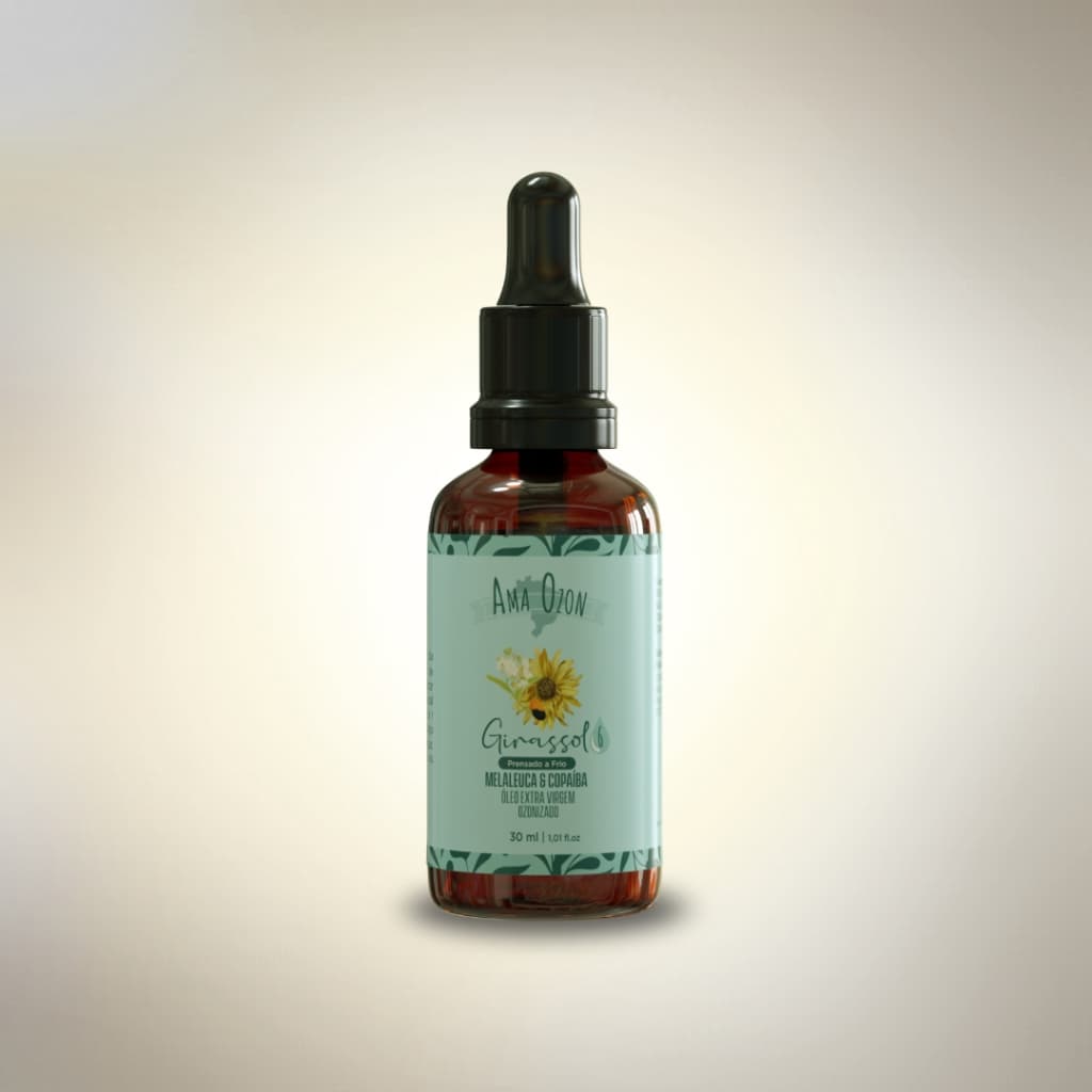 Óleo de Melaleuca & Copaiba Ozonizado Com Girassol Super Concentrado 30ML Ama Ozon