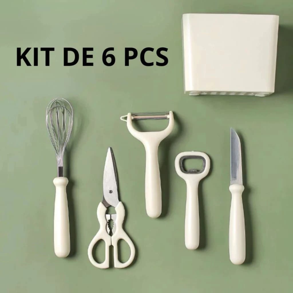 Kit de utensílios 6 Peças cozinha multifuncional conjunto prático para suplementos alimentares