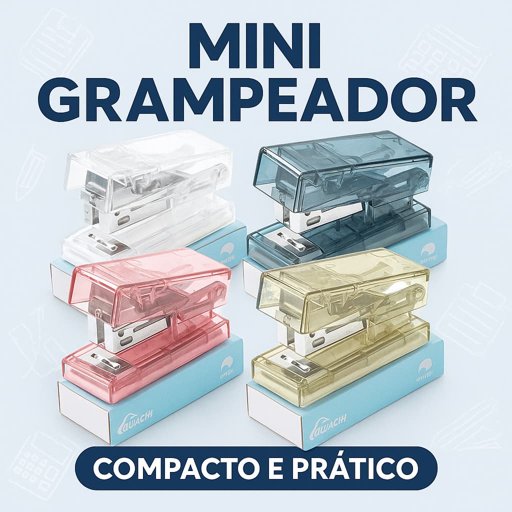Mini grampeador Escritório Útil Portátil Grampeador Escolar