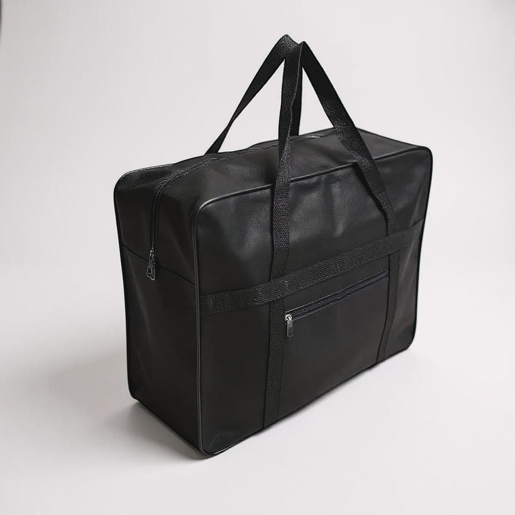 Sacolão De Viagem Médio Em Nylon Organizadora Resistente - 50x40x20