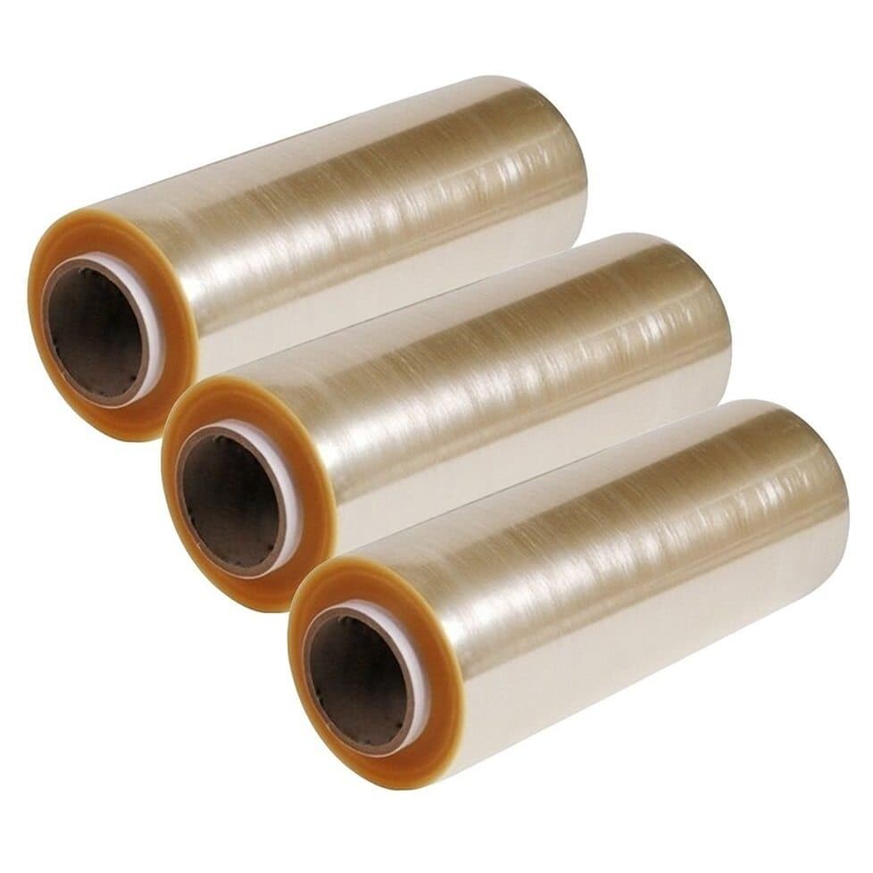 Kit 3 Rolo Bobina Plastico De Filme Pvc 28cm X 300 Metros PROFILM