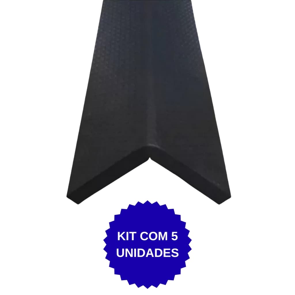 Protetor de Quina Cantoneira 5 Unidades EVA Adesivado Proteção Segurança Criança Bebe