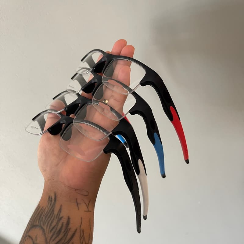 ARMAÇÃO ABERTA HASTE COLORIDA