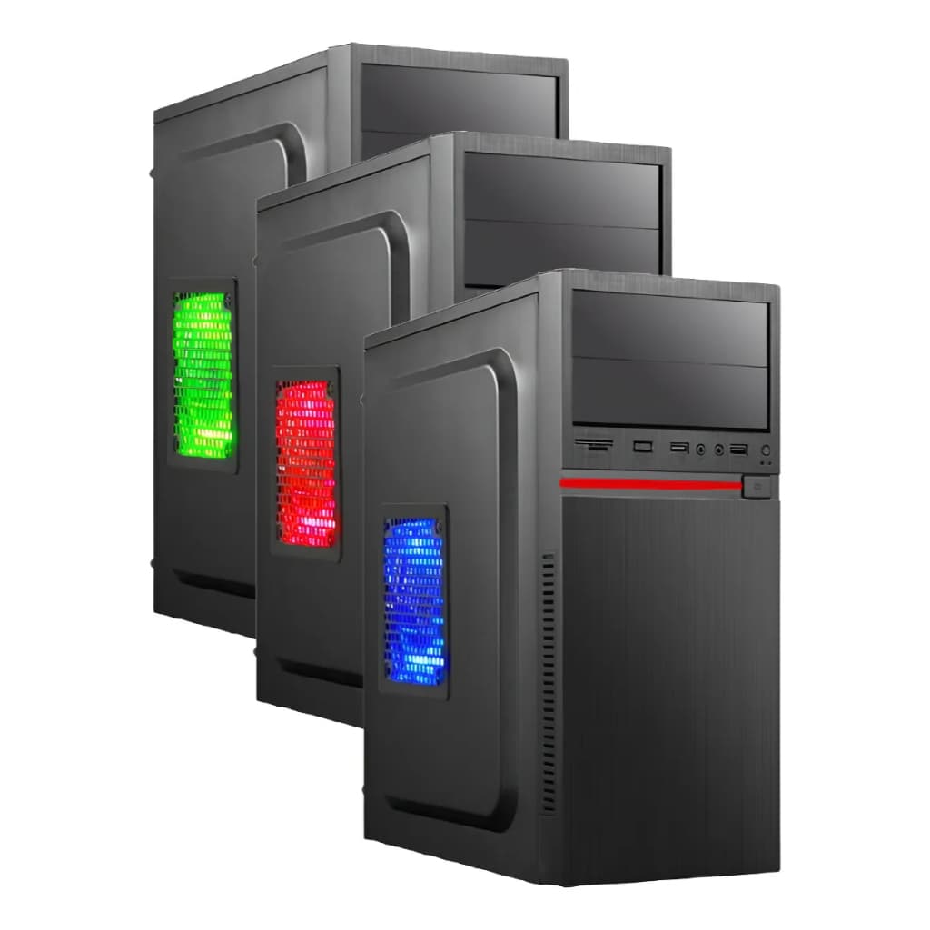 Gabinete Pc Atx Xway 01125 Com Cooler Fan 120mm Sem Fonte