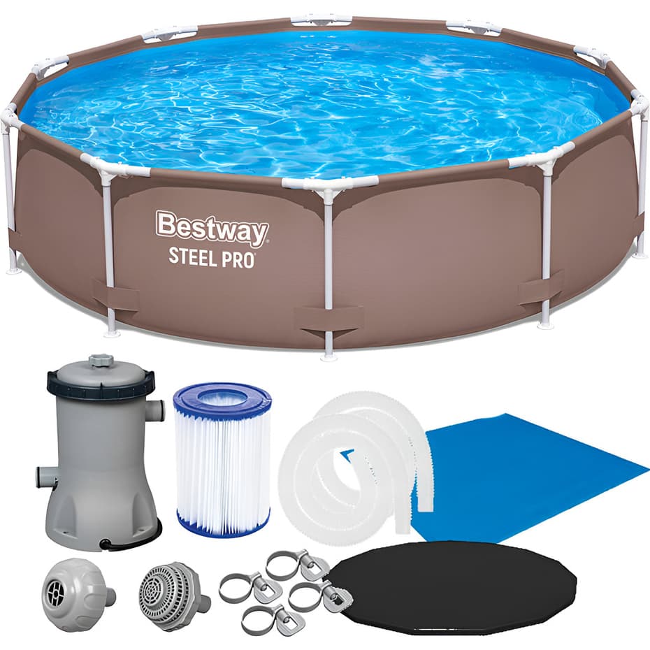 Piscina Estrutural Premium Reforçada 5.000 Litros Completa Bestway