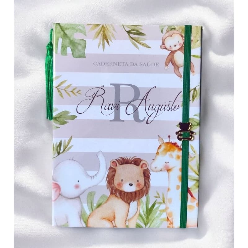 Capa para Caderneta de Vacina Personalizada (Encaixe) vários temas