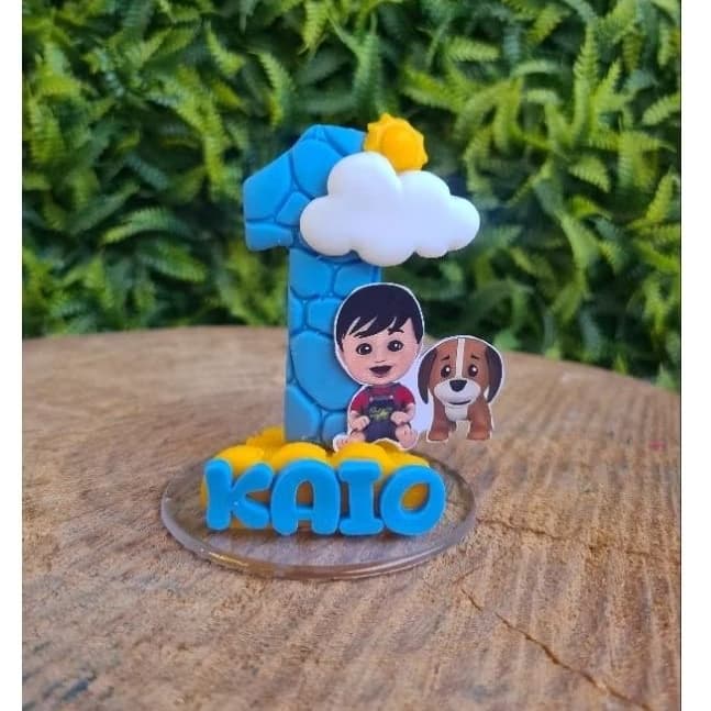 VELA PERSONALIZADA BENTO E TOTÓ COM PAVIO!