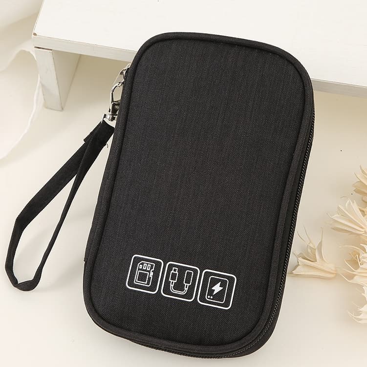 Bolsa Viagem Tech Organiza Cabos Carregador Powerbank Fones Acessórios