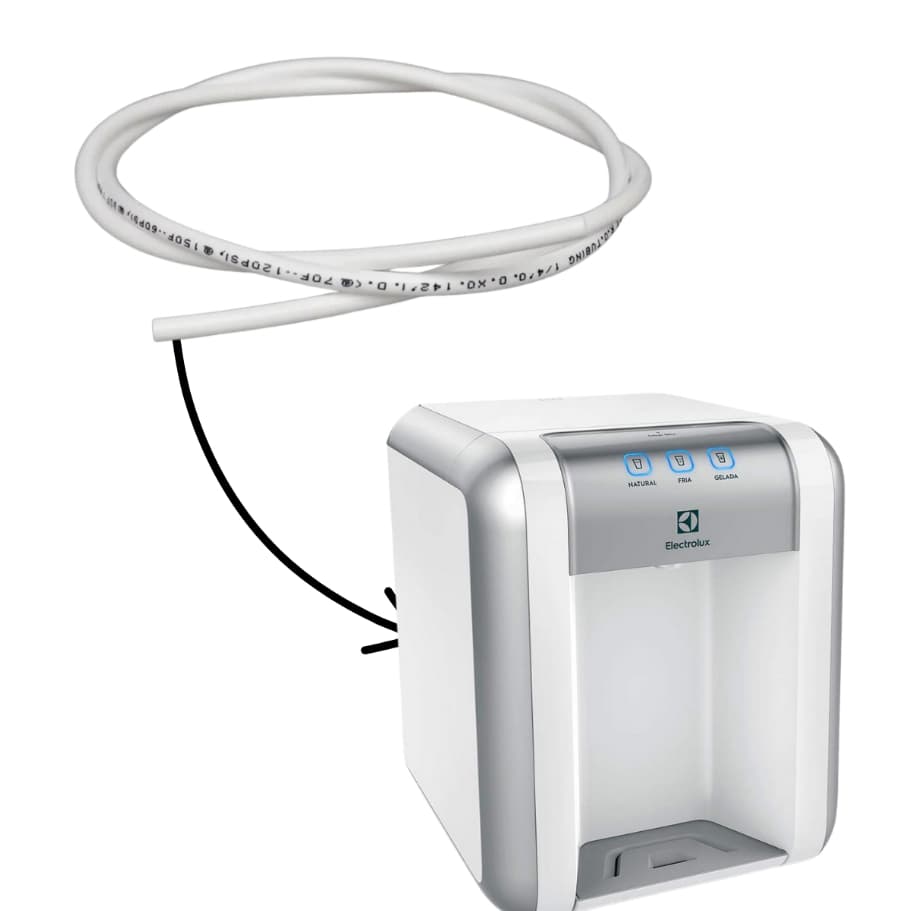 Mangueira 1/4 Atóxica para Bebedouro Purificador Filtro de Água - Metro