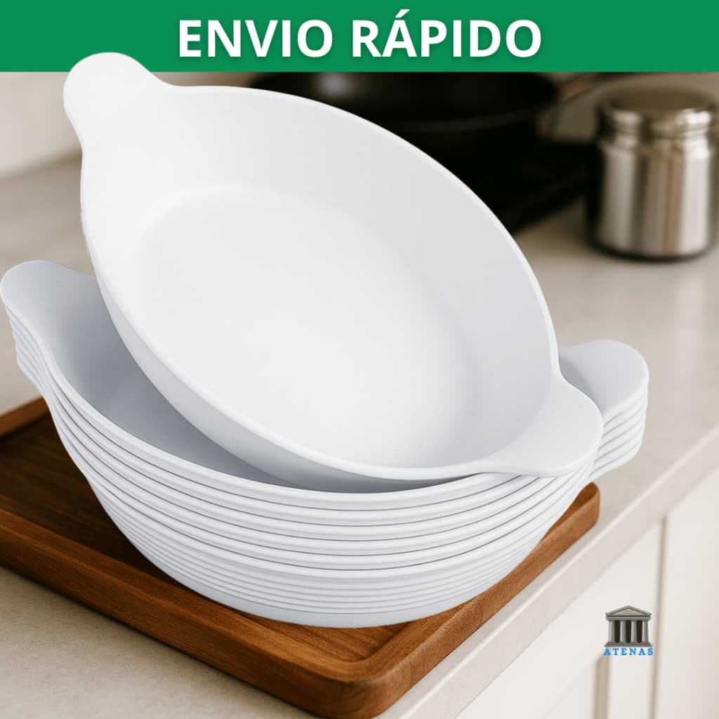 Petisqueira Branca Kit Barquinha Canoa Servir Churrasco, Festa, Frios, Amendoim e Caldos