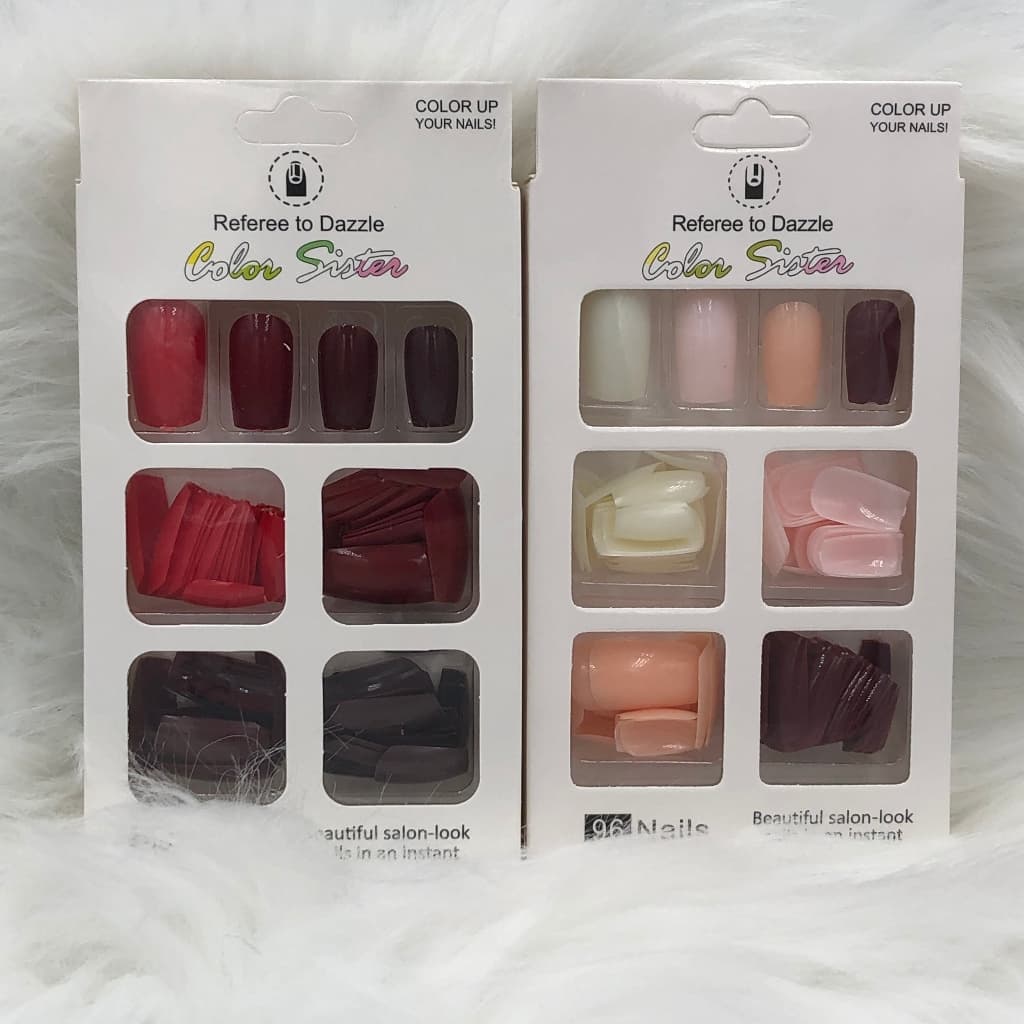 KIT 96 UNIDADE Unhas Postiças-Perfeito para Qualquer Ocasião
