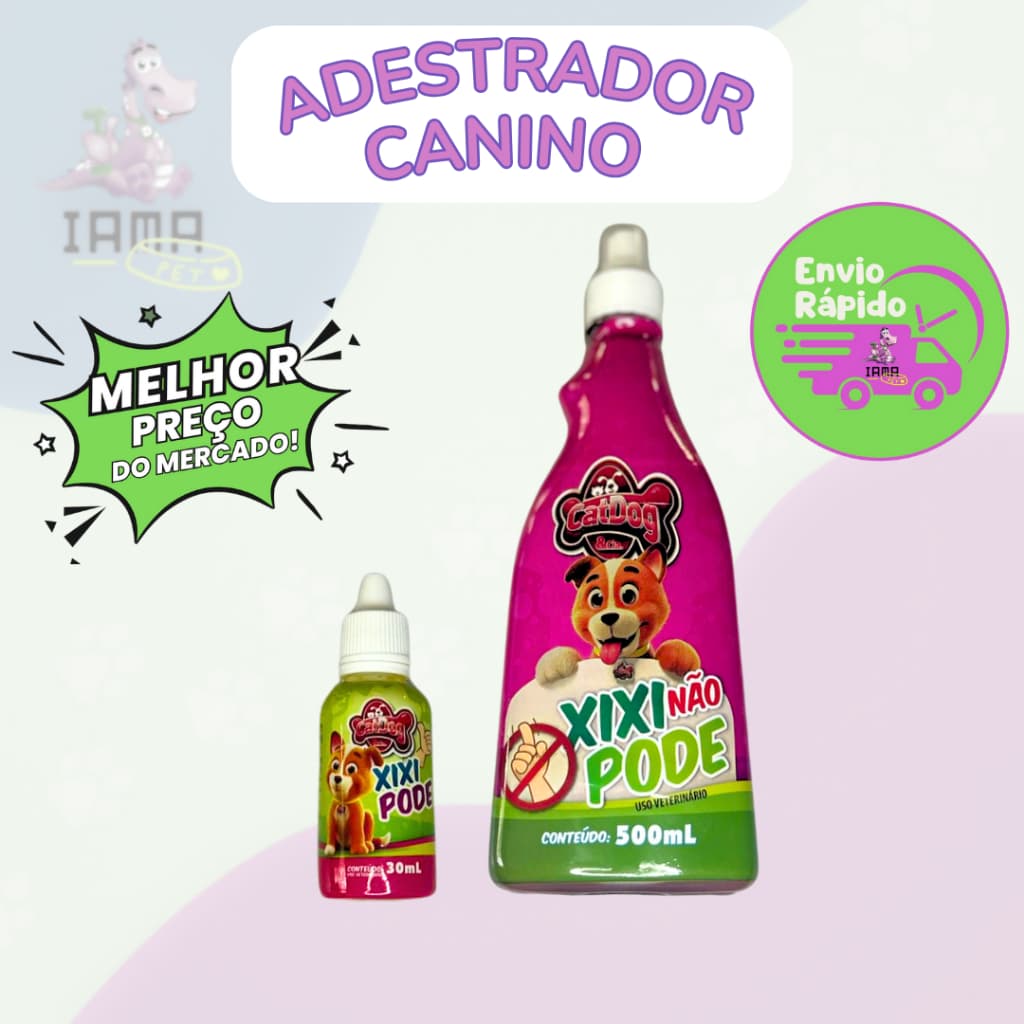 Kit Pipi Pode + Pipi Não Pode Adestrador Educador Cachorro cat dog bee dog