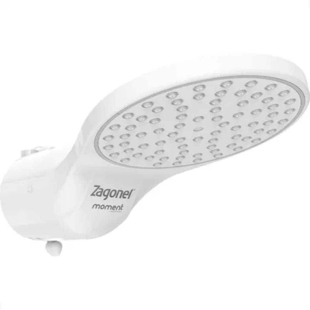 Ducha Chuveiro Elétrico 4 Temperatura 127v/220v 5500W/6800W Moment Multitemperatura Branco Zagonel