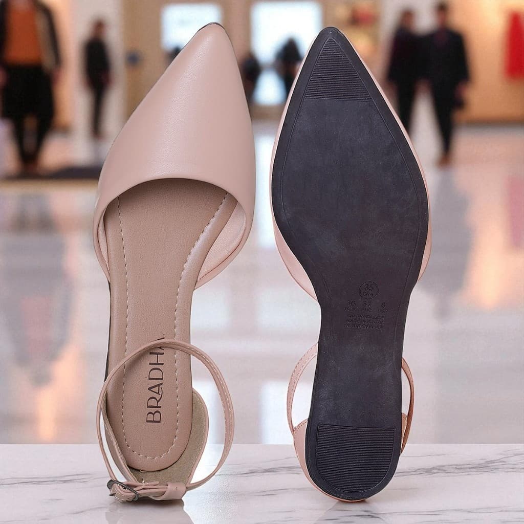 Sapatilha Salomé Bico Fino Dia A Dia Para Trabalho, Passeio ou Reuniões Original 019-0001