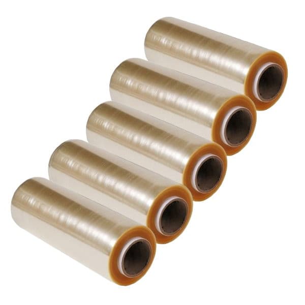 Kit 5 Rolo Bobina Plastico De Filme Pvc 28cm X 300 Metros PROFILM