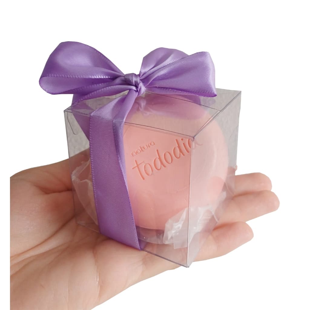 20 Caixa de Acetato Transparente 6x6x6 xm Caixa para presente lembrancinha embalagem