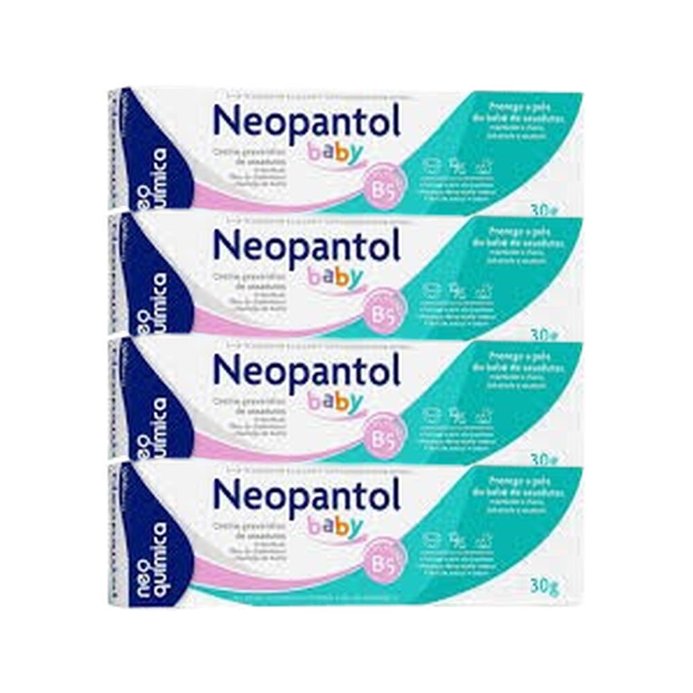Kit 4x Creme De Assaduras Neopantol Baby - Neo Química