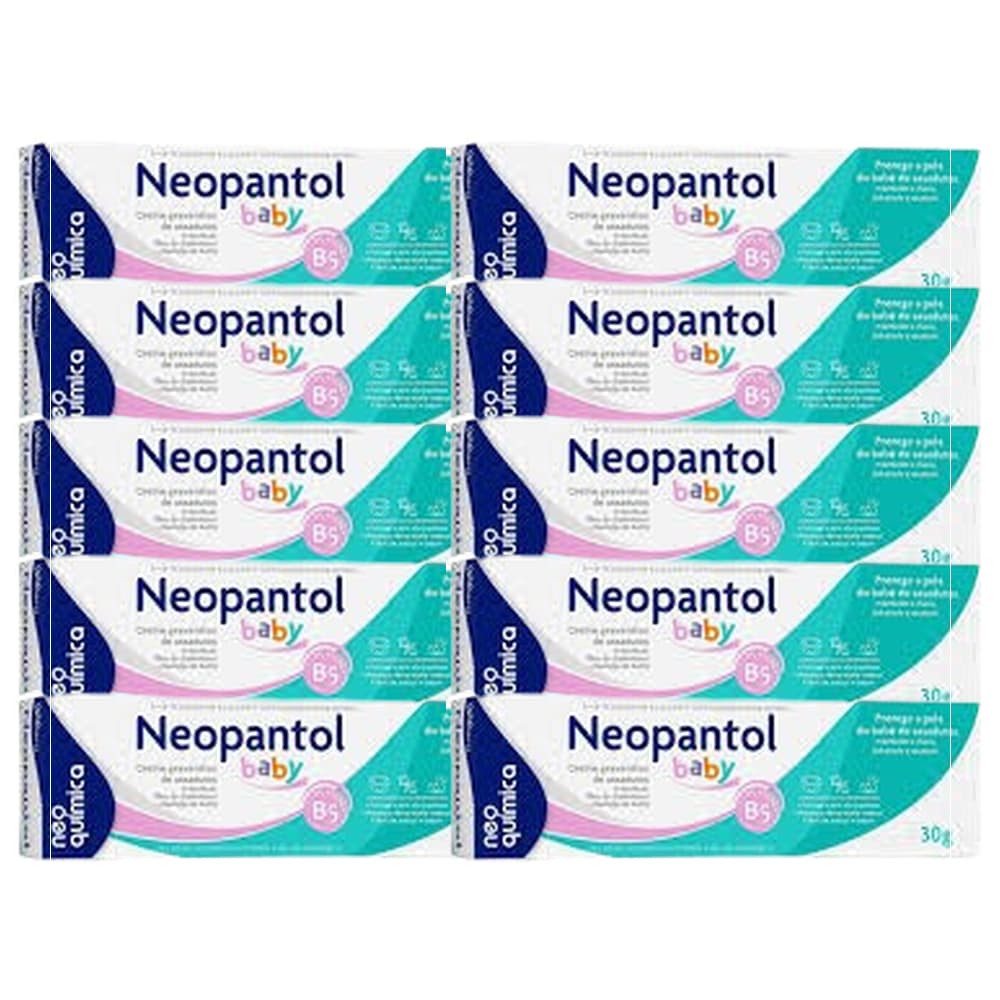 Kit 10x Creme De Assaduras Neopantol Baby - Neo Química