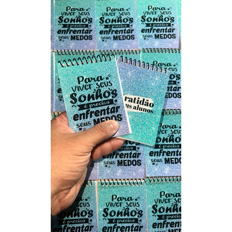 Kit bloquinhos 30/35/40/50/60 Qualquer Tema/ Sua arte / Arte pronta / Stitch