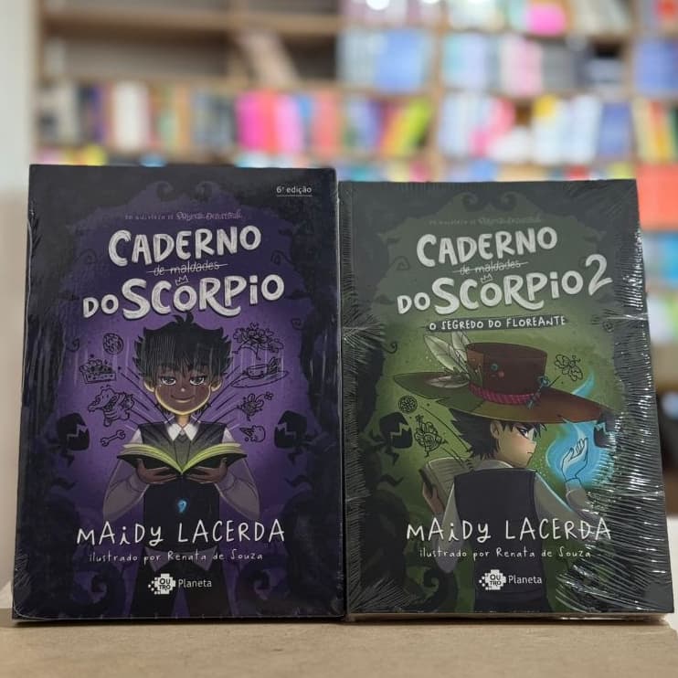 KIT O caderno de maldades do Scorpio Vol. 1 e Vol. 2