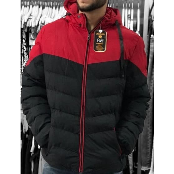 Bobojaco jaqueta corta vento masculino pelúciada por dentro capuz removível