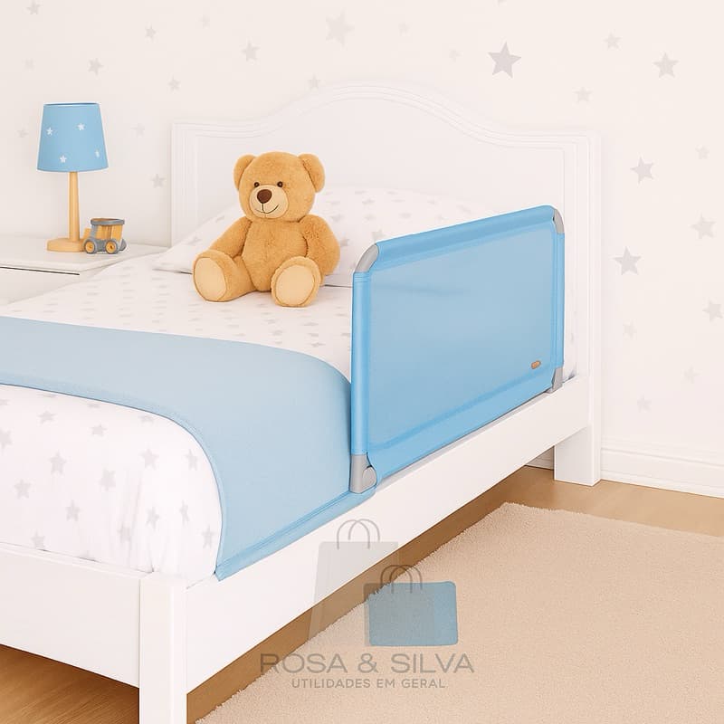 Grade de Cama Infantil Grade de Segurança e Proteção 68X41