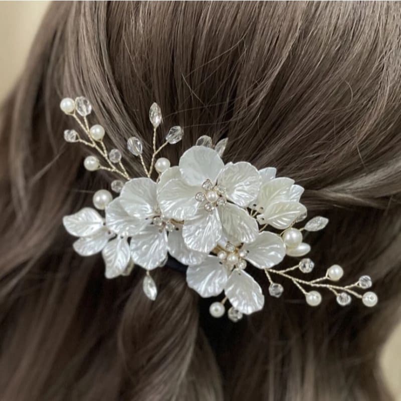 Acessório de Cabelo para Noiva – Arranjo Luxo Exclusivo para Penteado Perfeito