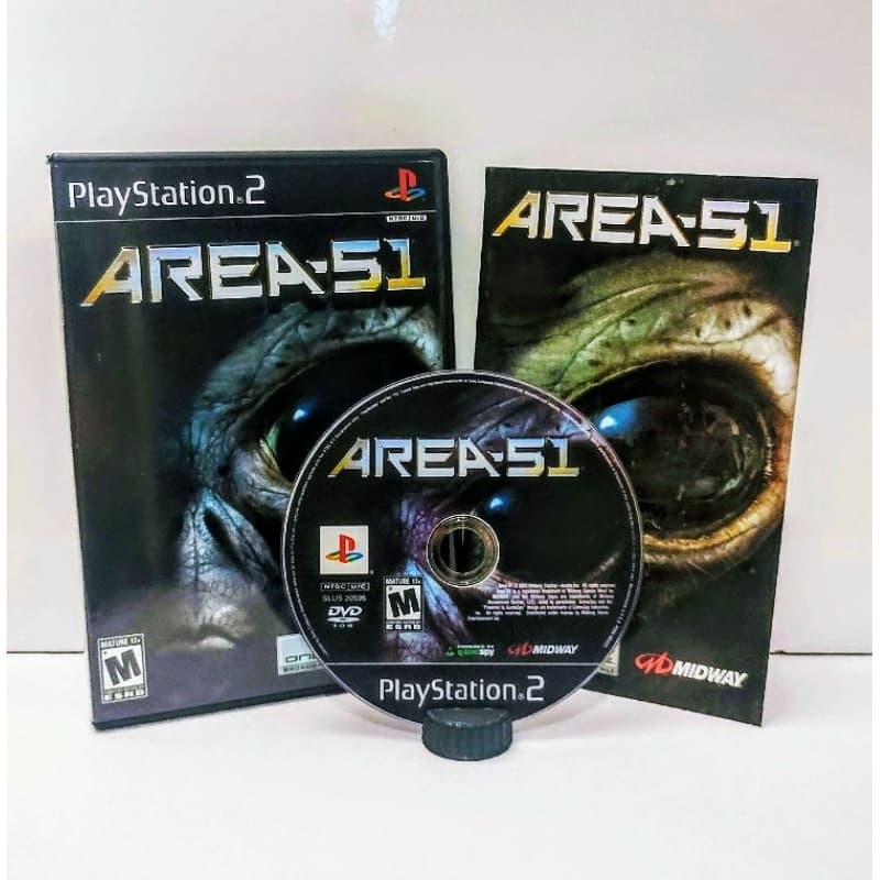 Game de ação: Area 51 NTSC-UC